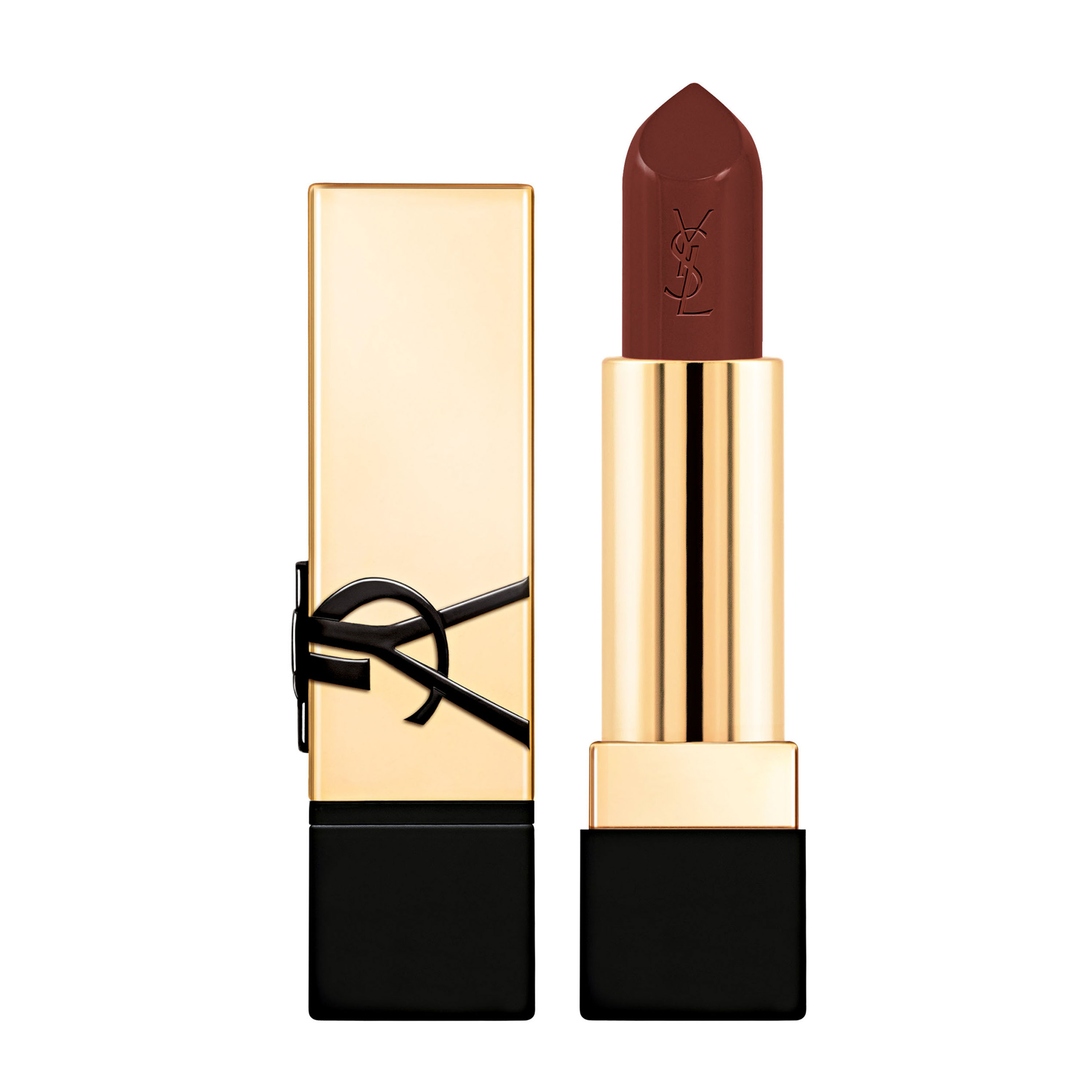 YSL Beauty Rouge Pur Couture Satin Lipstick With Ceramides Shade N13 - Effortless Maroon Personalized Gift 34$